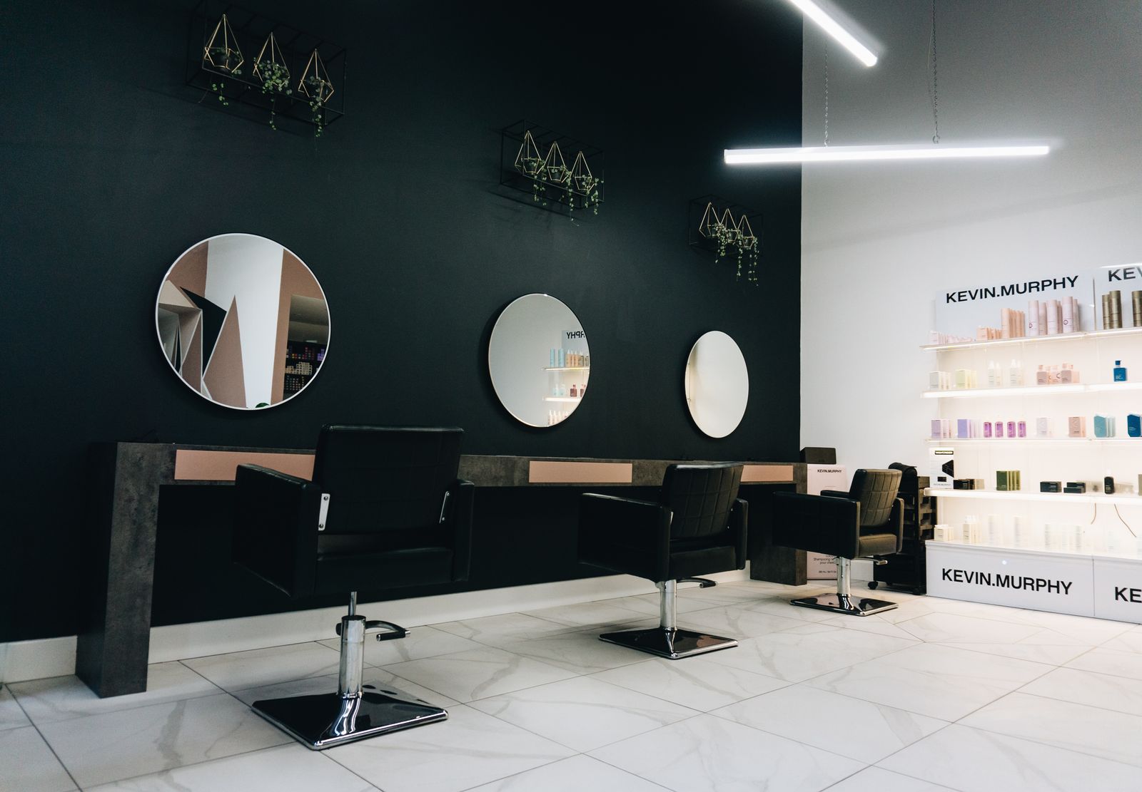 HairCity - Moderne nordisk salon interiør